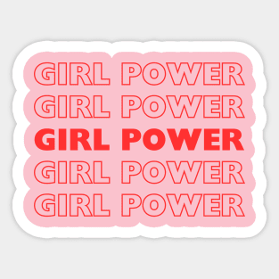 GIrl Power Girl Power Sticker